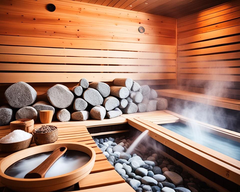 Finse sauna temperatuur