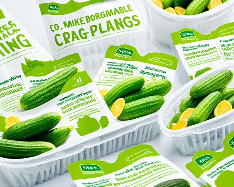 alternatieven voor plasticverpakking komkommer