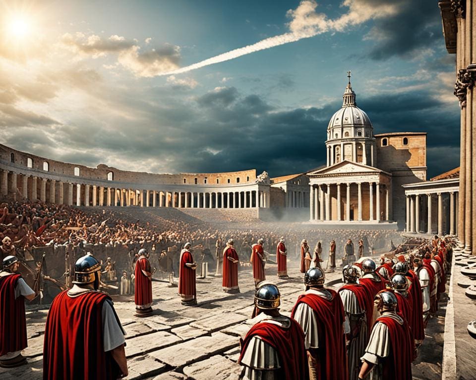 waarom was de staatsgodsdienst belangrijk volgens de romeinen