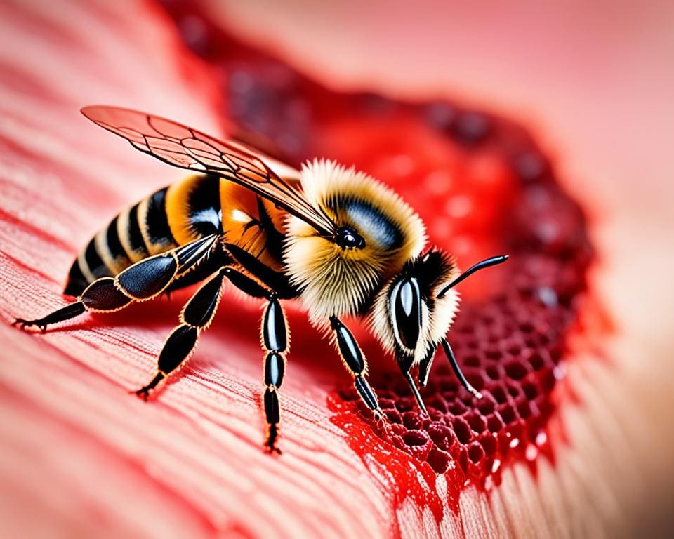 bijensteken gevaar