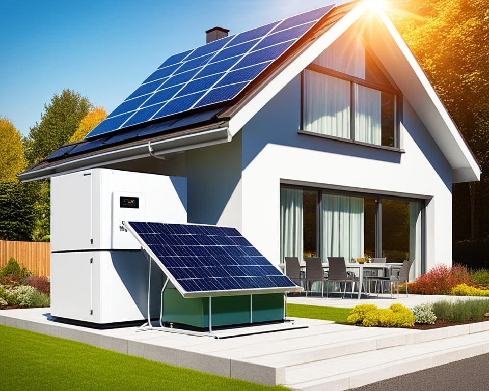 duurzame energie en zonneboiler besparing