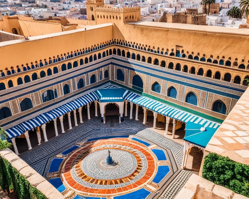 Bezoek de Koninklijke Kasbah in Rabat, Marokko
