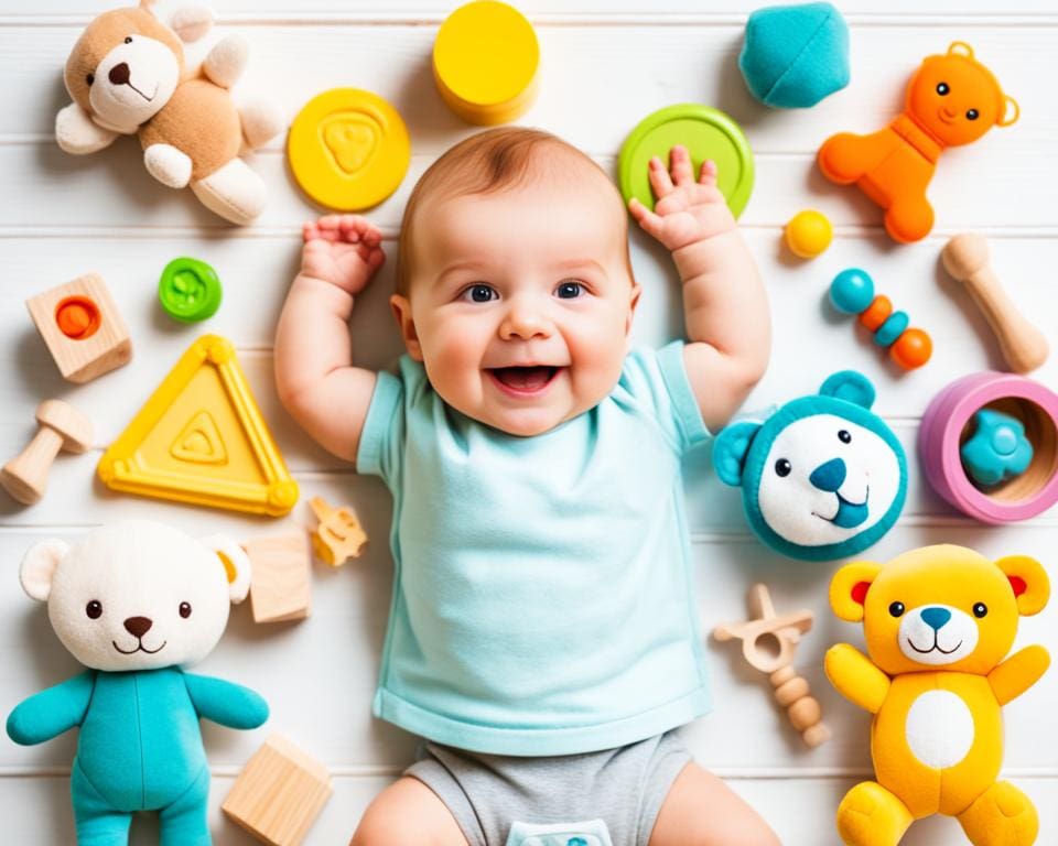 Veilig speelgoed voor baby's