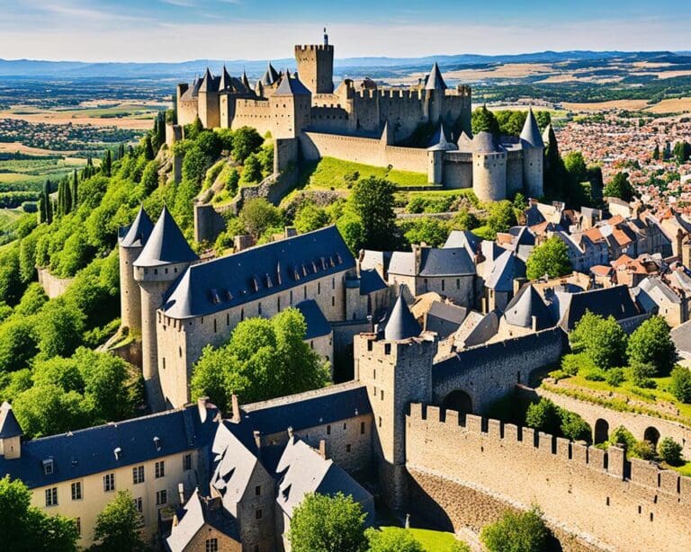 Verken het middeleeuwse Carcassonne, Frankrijk