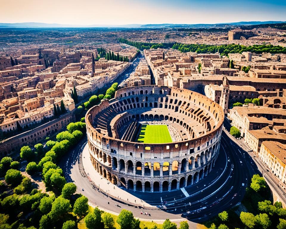 Bezienswaardigheden in de oude stad Rome