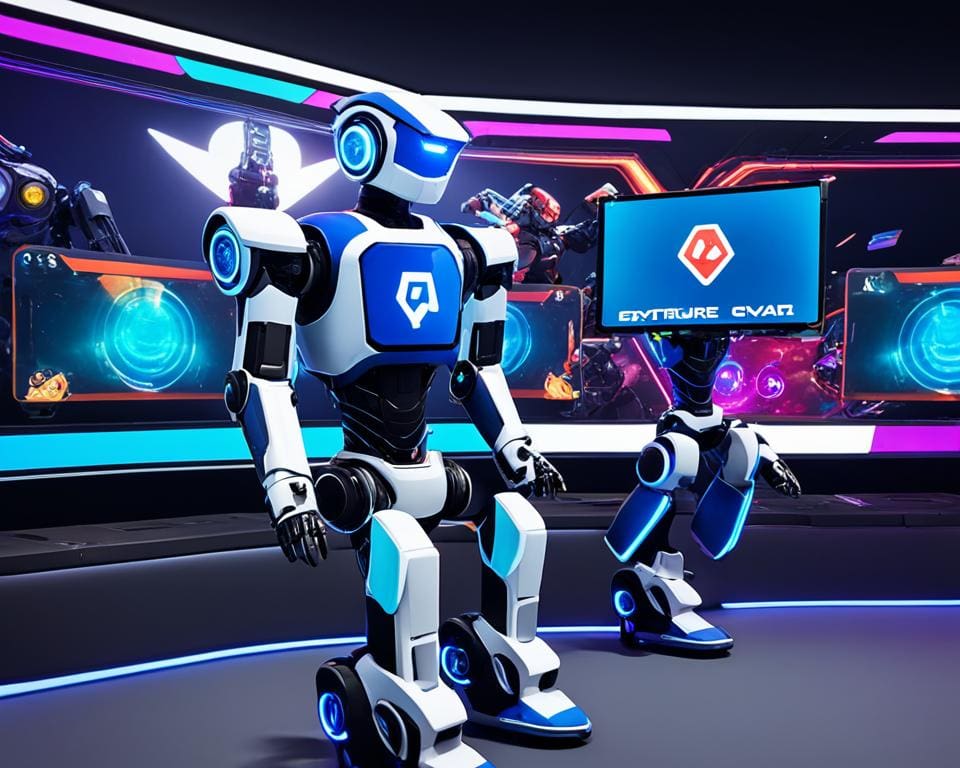 Robotica in online entertainment
