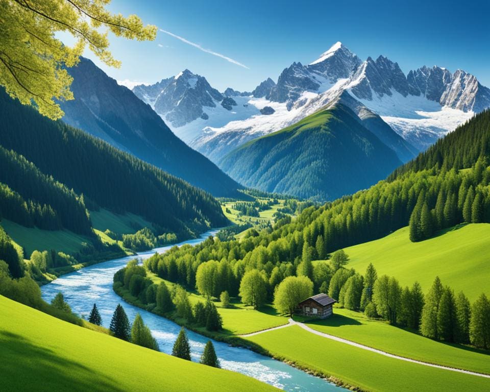 Verken de schoonheid van de Alpen