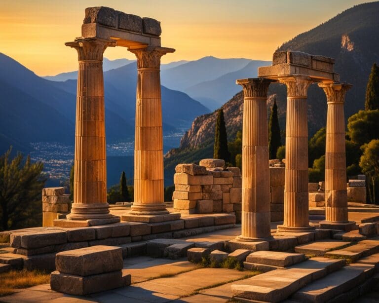 Ontdek de Oud-Griekse ruïnes van Delphi