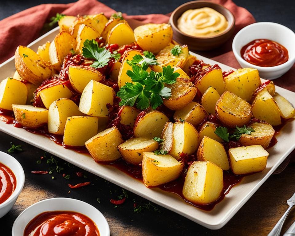 Patatas Bravas: Pittige Gebakken Aardappelen