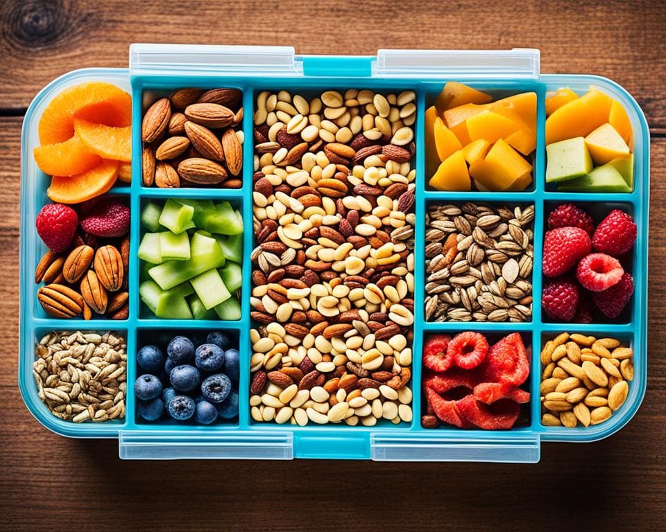 Gezonde snacks voor onderweg