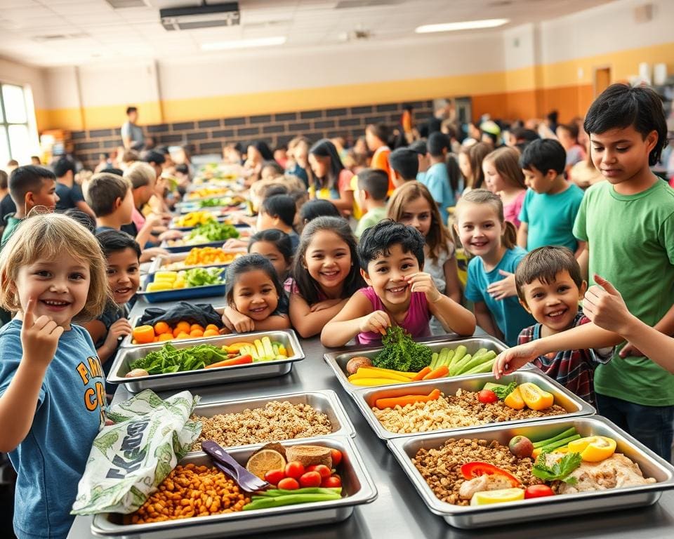 Gezonde voeding op school: Het belang van voedzame maaltijden