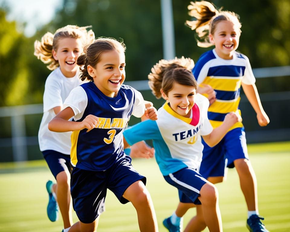 gezondheid kinderen teamsport