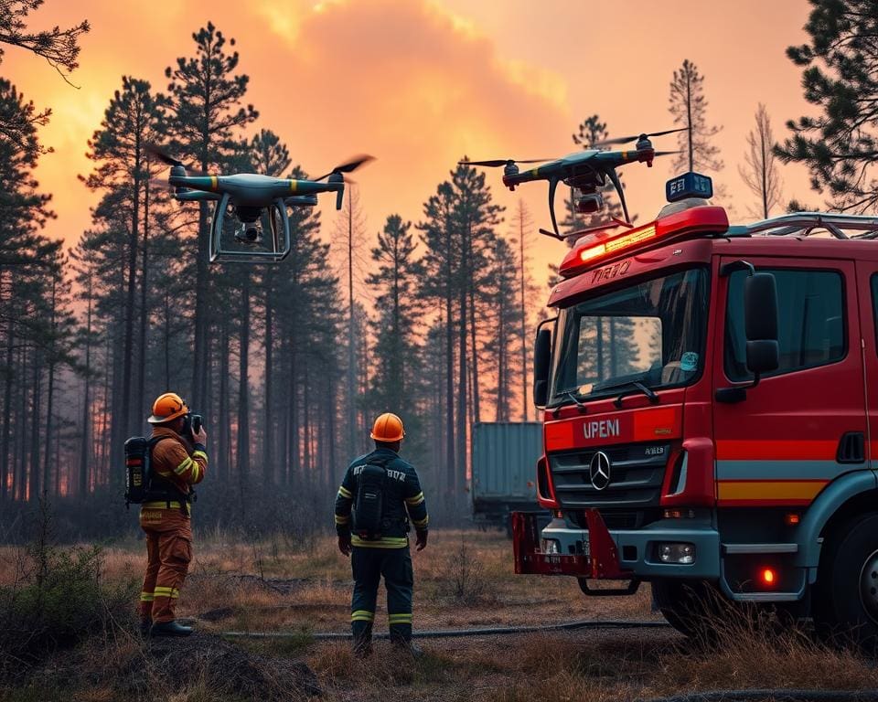 Brandweer en bosbranden: Hoe technologie reddingsoperaties versnelt