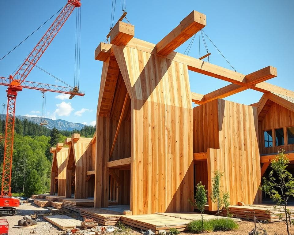 Cross-Laminated Timber: De toekomst van bouwen bij Timber Titanen