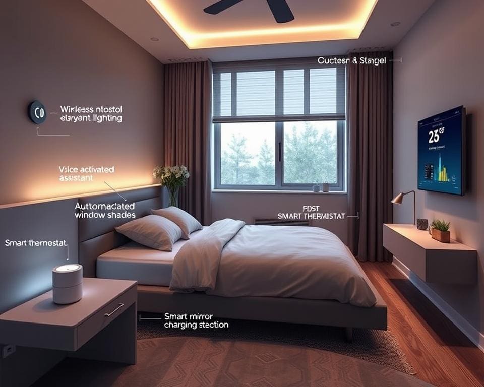 Hoe Je Een Slaapkamer Ontwerpt Met Slimme Apparaten