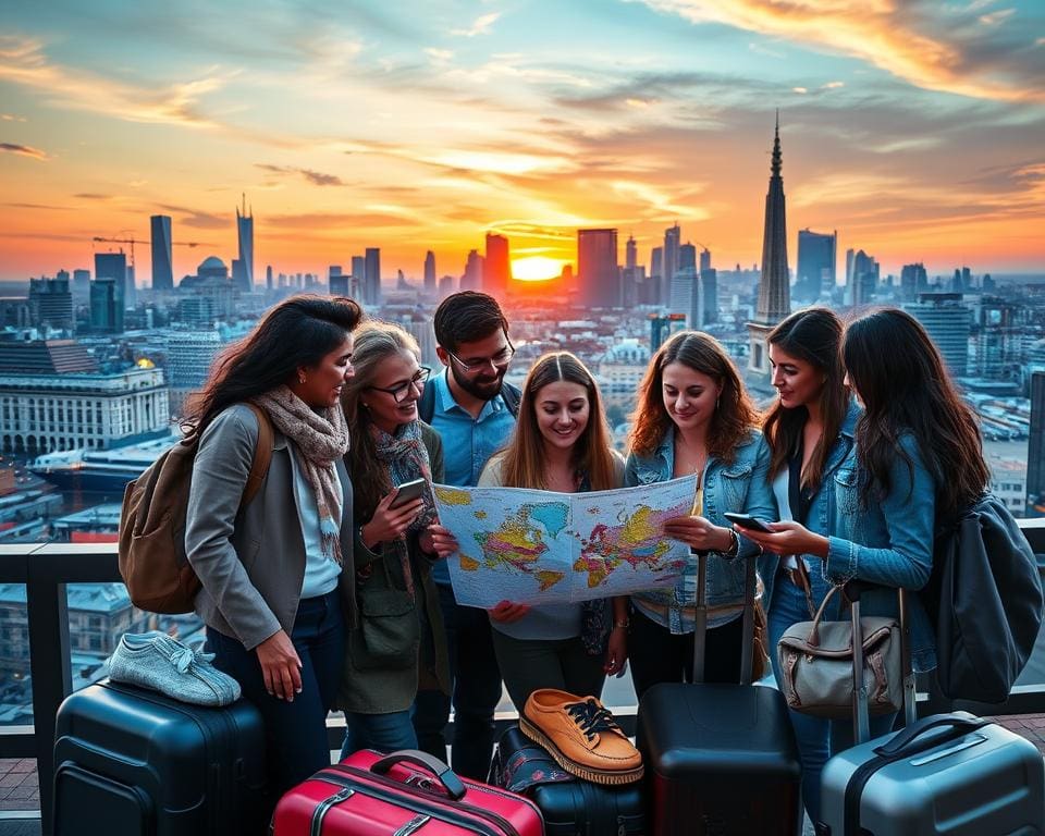 Hoe organiseer je een last-minute citytrip met vrienden?