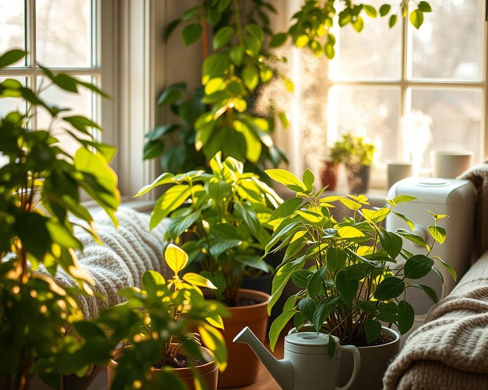 Hoe voorkom je dat je planten in de winter uitdrogen?