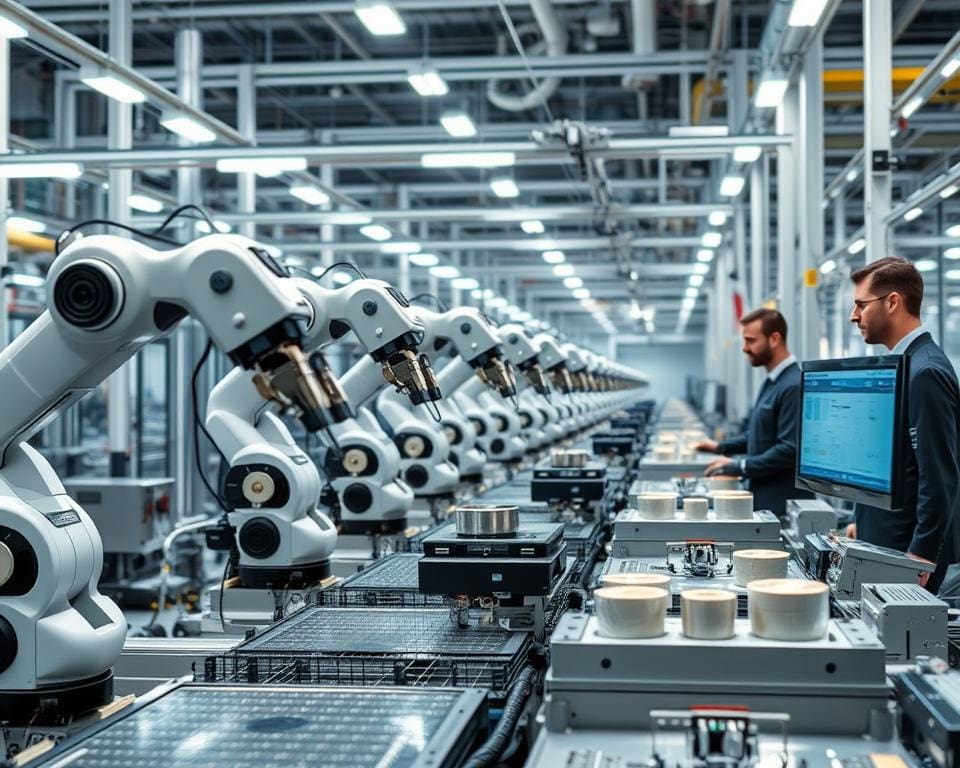 Industrie en automatisering: Robotica in productielijnen