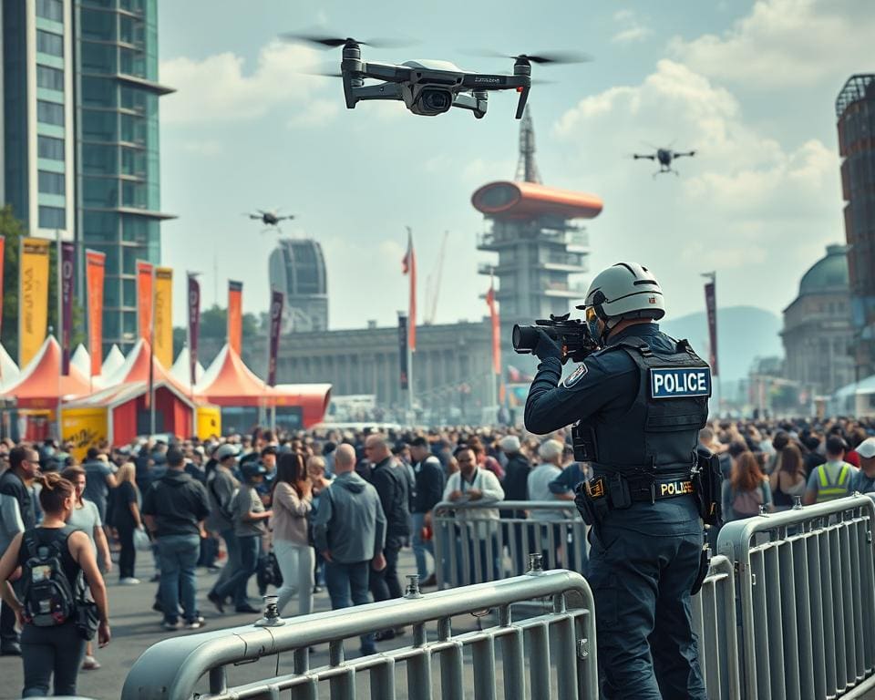 Politie en crowd control: Nieuwe technologieën voor massa-evenementen