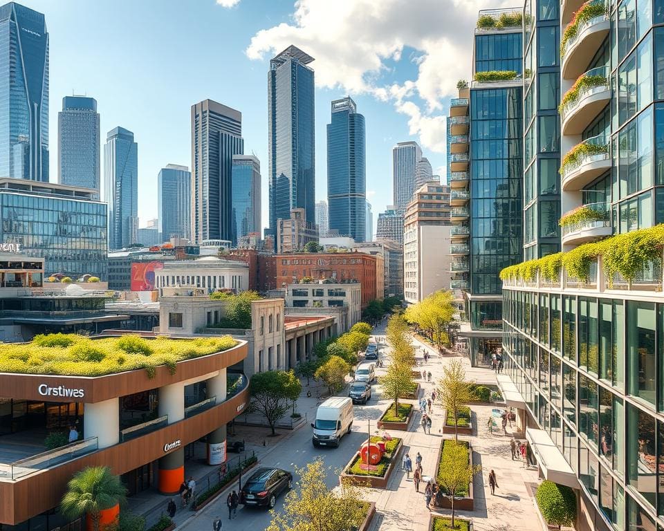 Stadswandeling door moderne wijken vol architectonische hoogstandjes