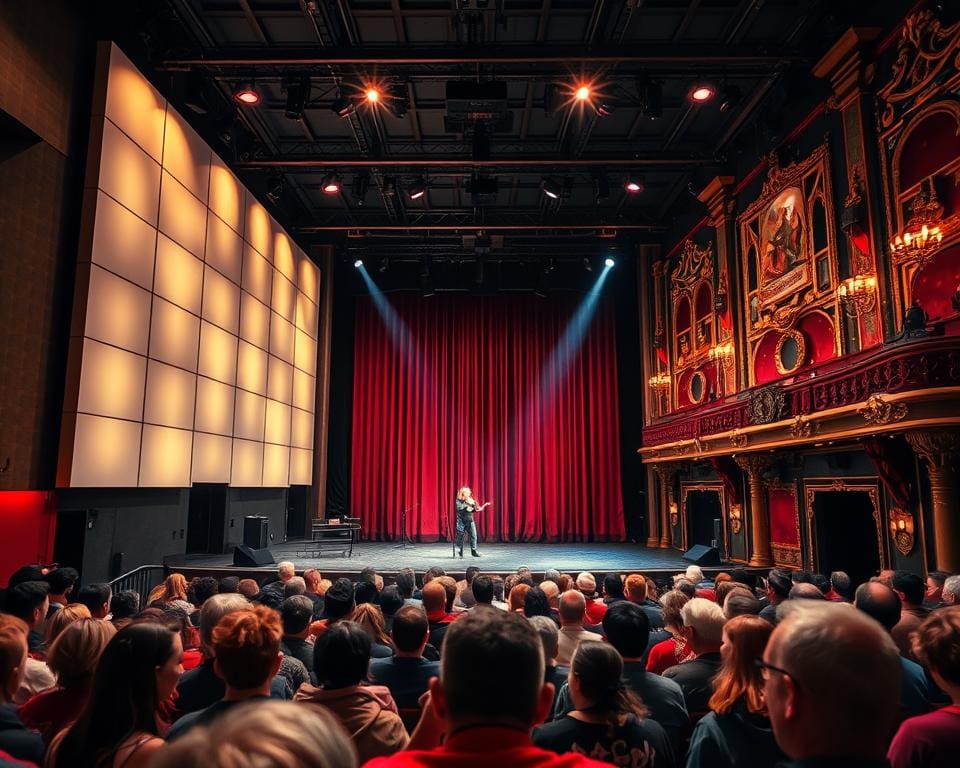 Theateravond met hedendaagse voorstellingen en klassiekers