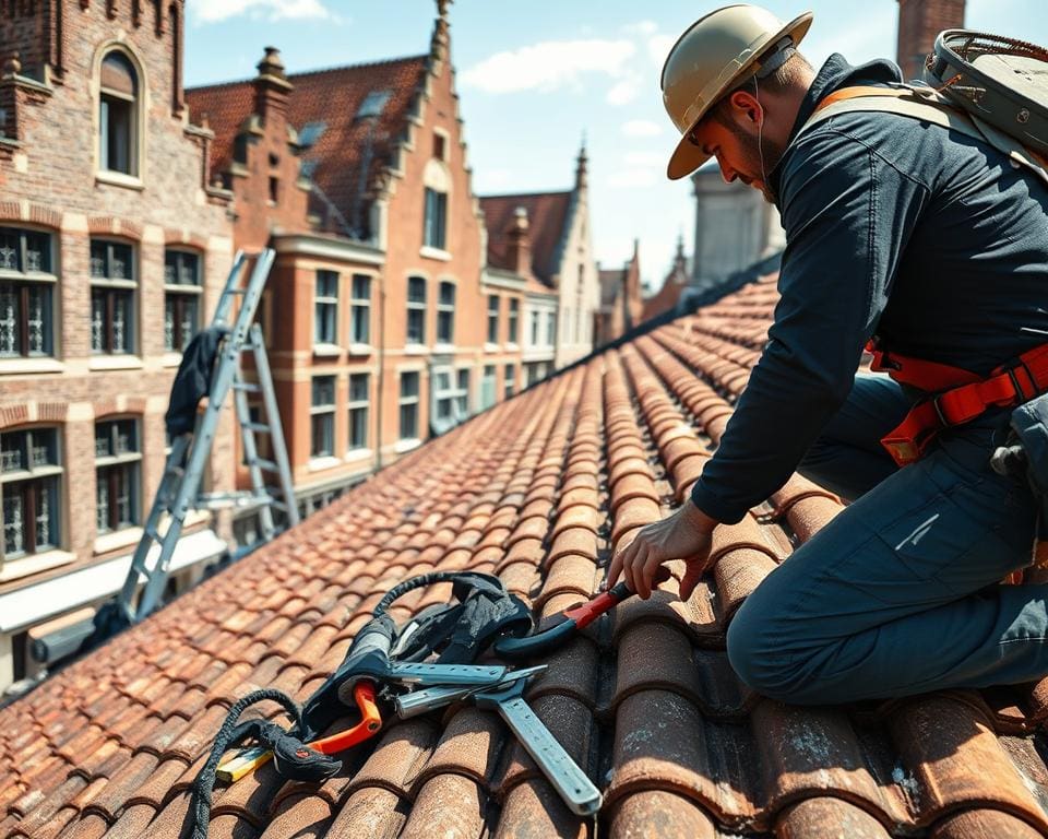 dakdekker Gouda voor inspectie en reparatie