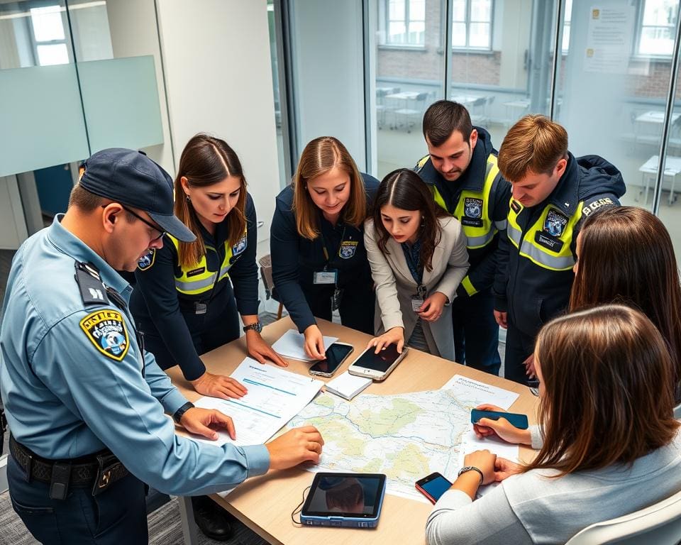 samenwerking tussen politie en andere instanties