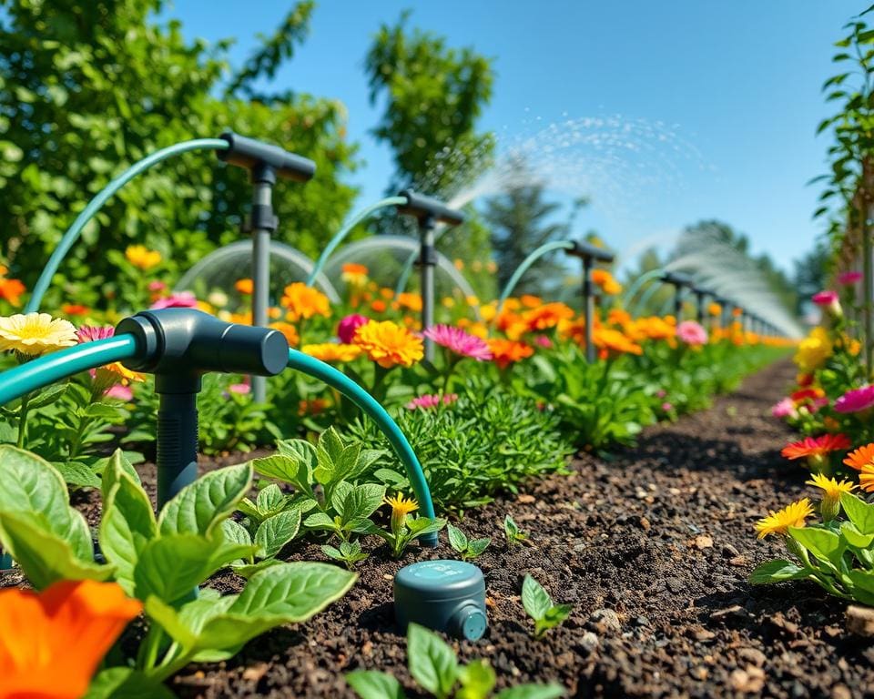 slimme tuinirrigatiesystemen