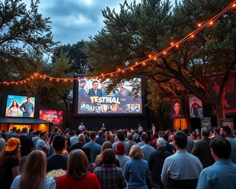 Bioscoopuitje naar een filmfestival met indiefilms en premières