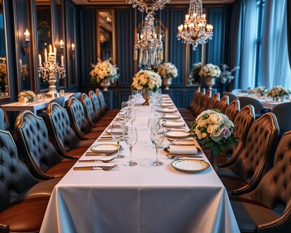 Luxe tafeldecoratie voor stijlvolle diners