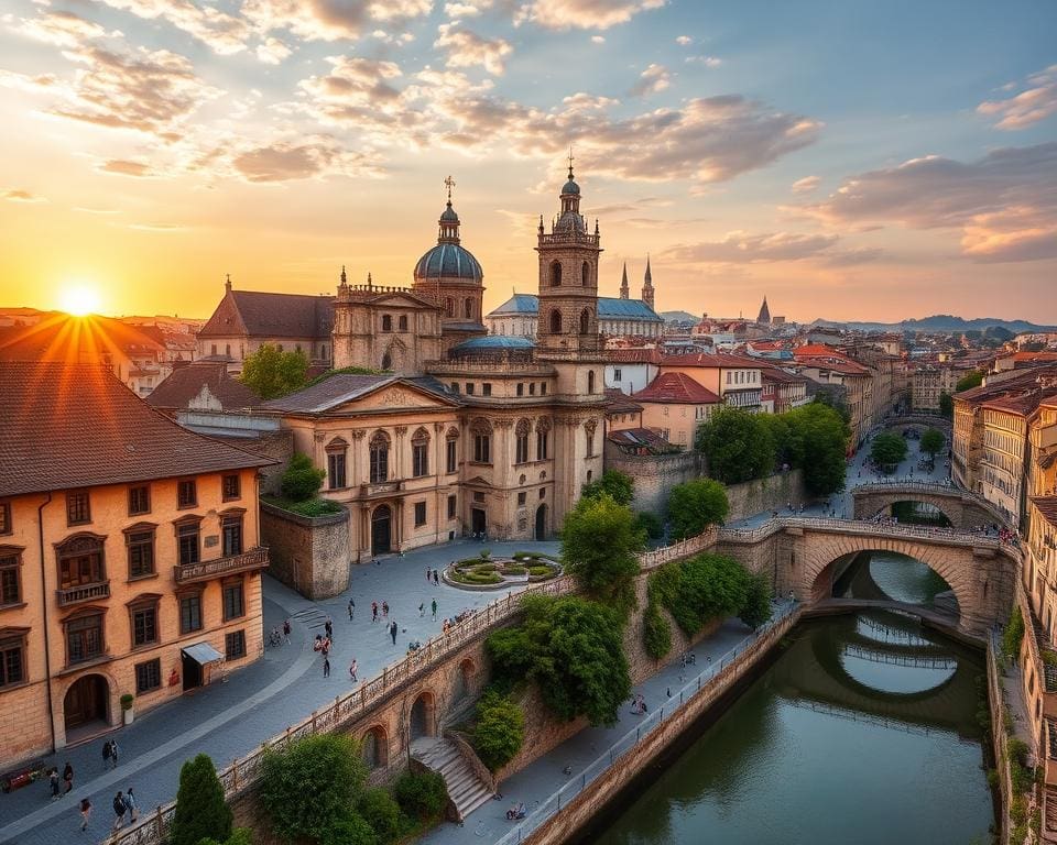 Stedentrip naar een historische stad vol legendes en architectuur