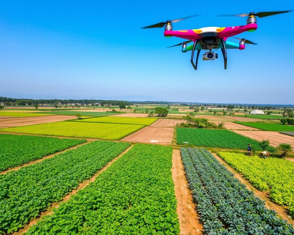 voordelen van drones in landbouw