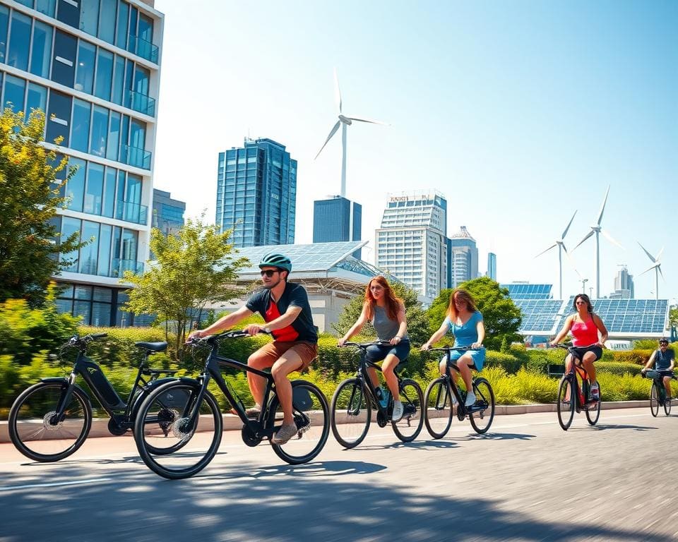 Elektrische fietsen voor duurzaam dagelijks vervoer