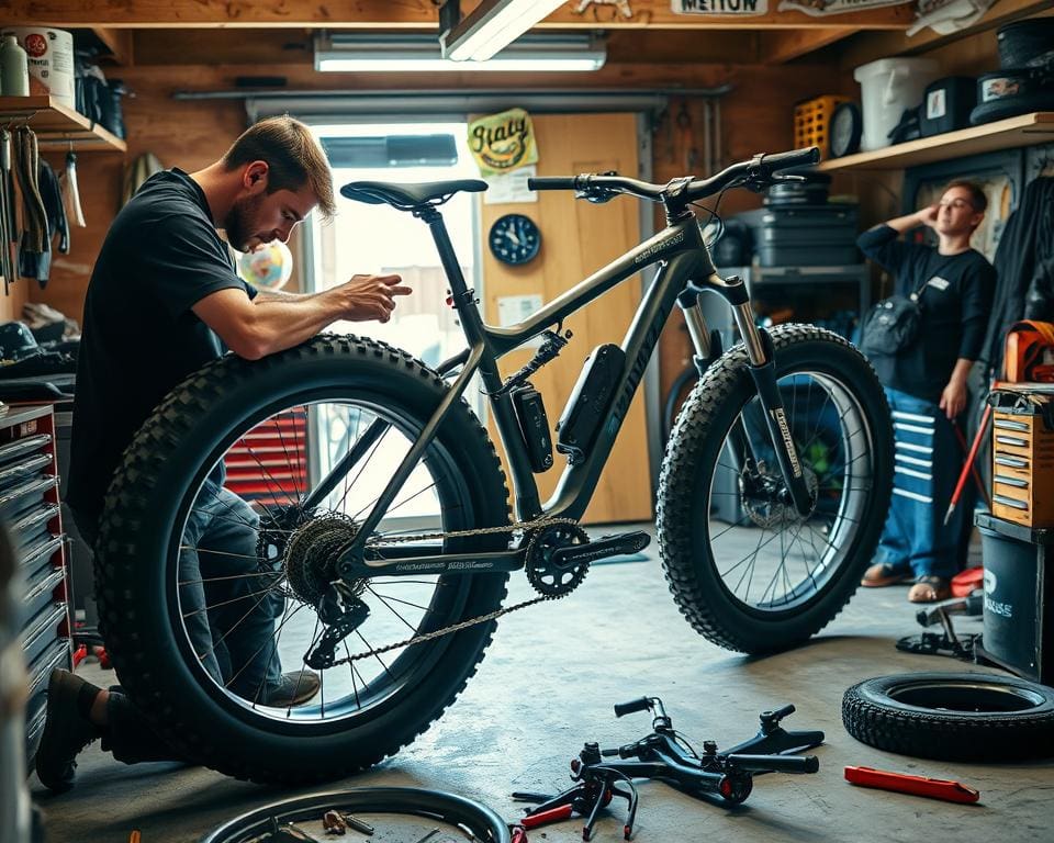 Fatbike kapot? Wij repareren hem snel en deskundig aan huis.