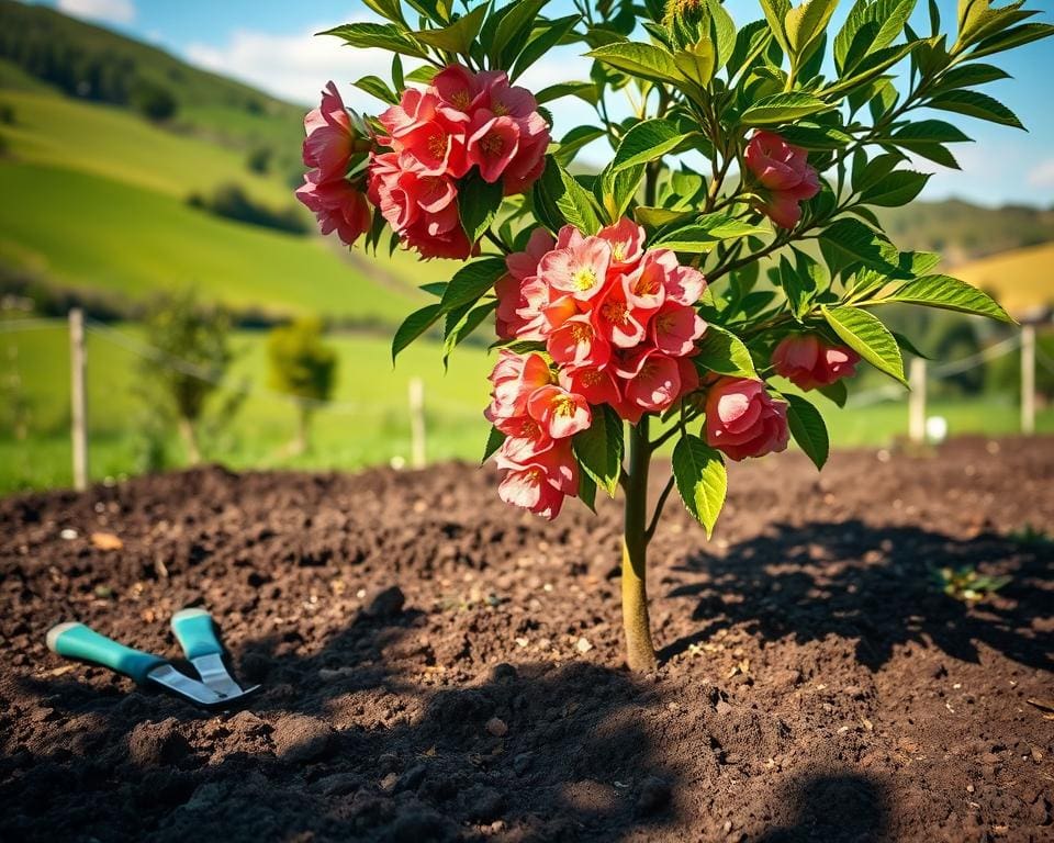 Kun je een sierappel in kleigrond planten?