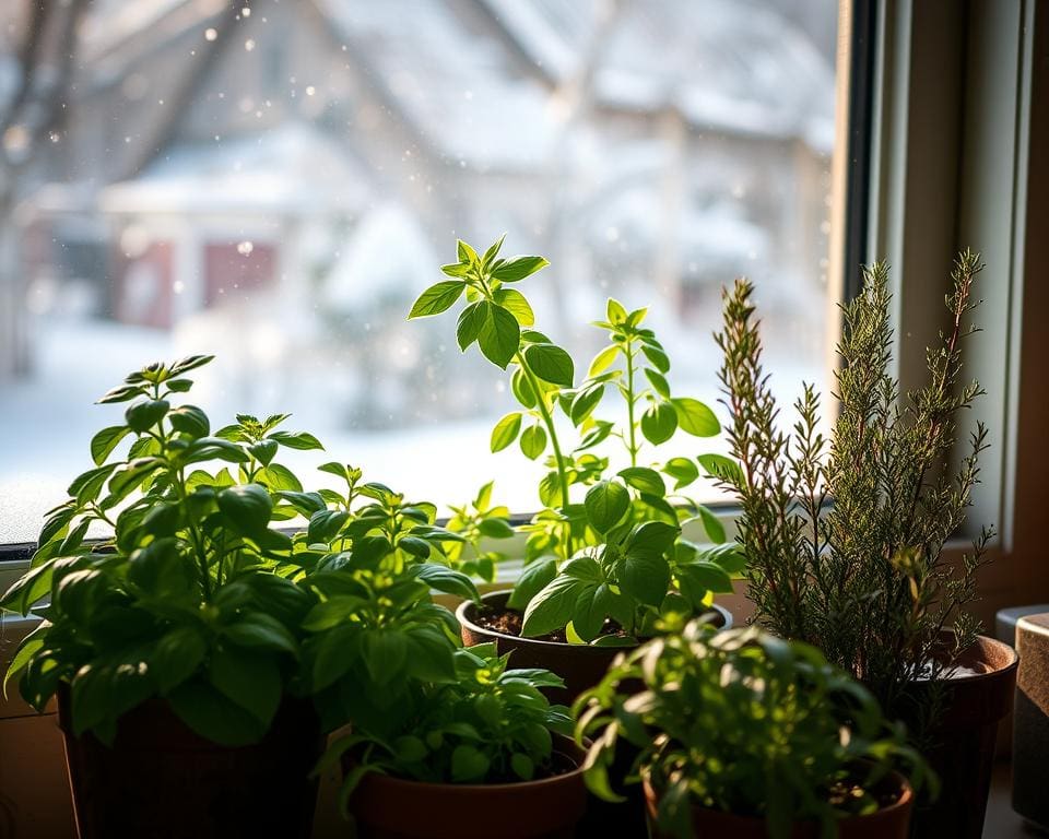 Kun je kruiden kweken in de wintermaanden?