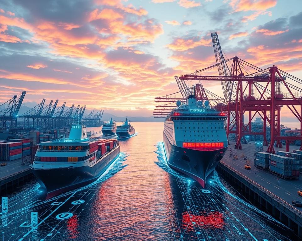 digitale transformatie in de scheepvaart