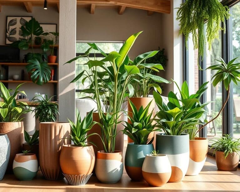 Plantenpotten voor een levendig groen interieur